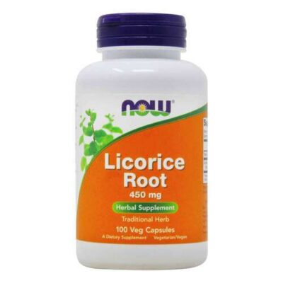 Now Licorice Root 450mg 100ct