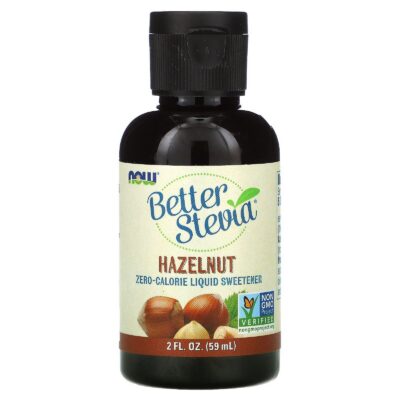 Now BetterStevia Liquid Hazelnut 2oz