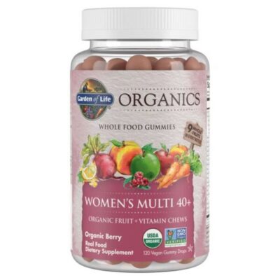 GoL Organics Womens 40+ Multi Berry Whole Food Gummies 120ct