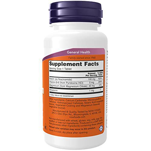 Now Melatonin 1mg 100ct - Image 2