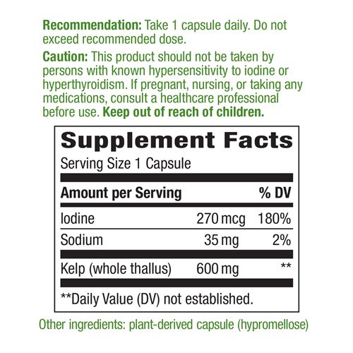 KELP 600MG 100CT - Image 3