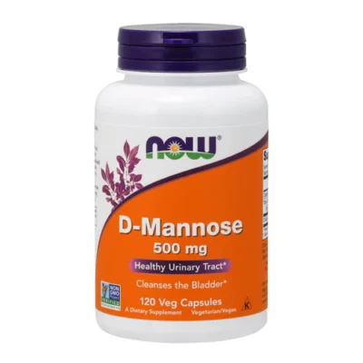 Now D-Mannose 500mg 120ct