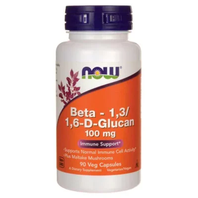 Now Beta - 1,3/1,6-D-Glucan 100mg 90ct