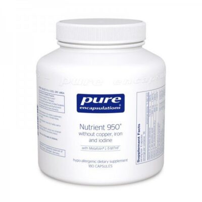 Nutrient 950 w/o copper Iron and Iodine 180's