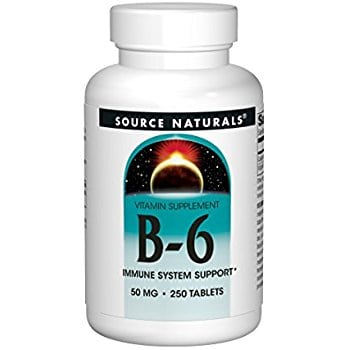 Source Naturals Vitamin B6 50mg 250ct