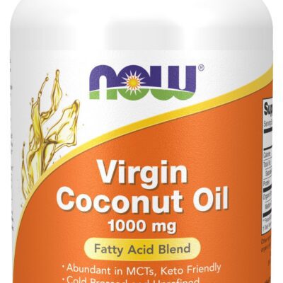 Now Organic Virgin Coconut Oil 1000mg 120ct