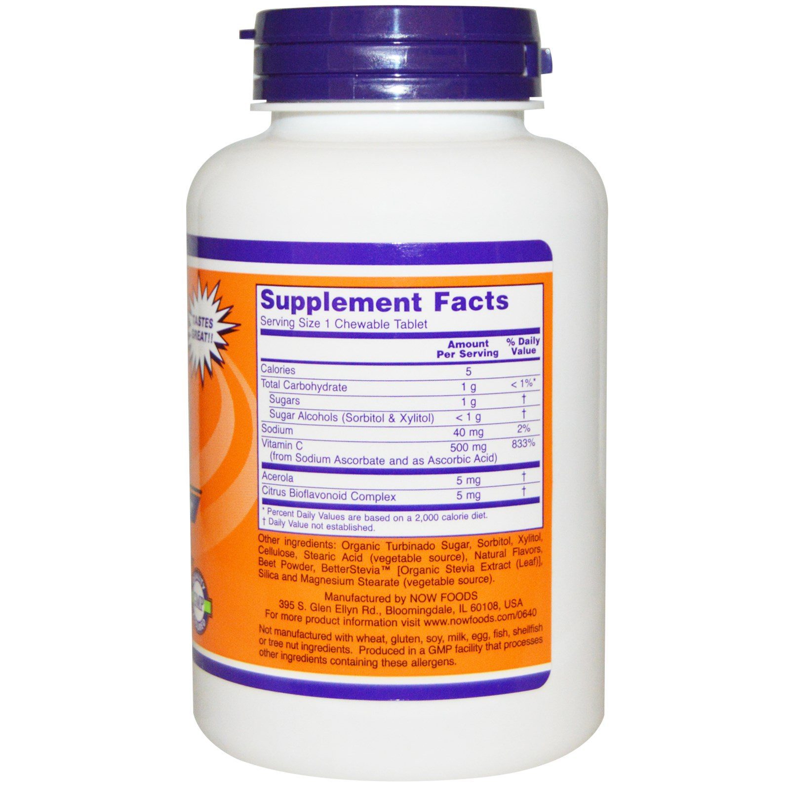 Now Chewable C-500 100ct *Cherry Berry* - Image 2