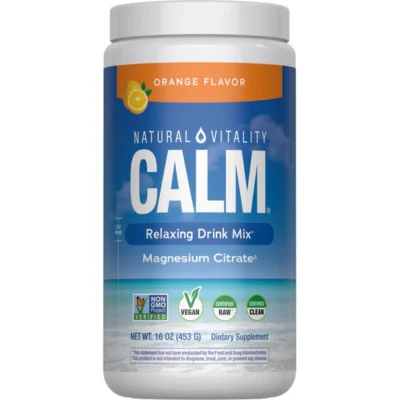 Natural Vitality Calm Powder Orange, 16 oz