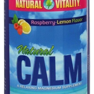 Natural Vitality Calm Powder Raspberry-Lemon (16oz)