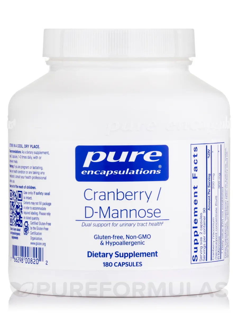 Cranberry D-Mannose 180CT