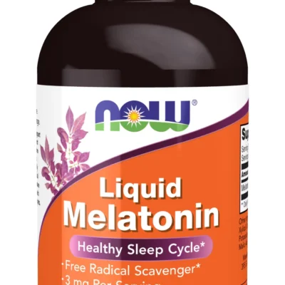 Now Liquid Melatonin 3 mg 2oz