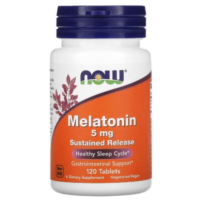 Now Melatonin 5mg 60ct