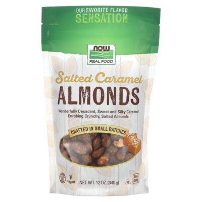 Now Salted Caramel Almonds 12oz