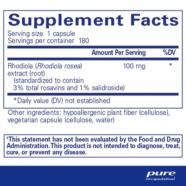 Rhodiola Rosea 180ct - Image 2