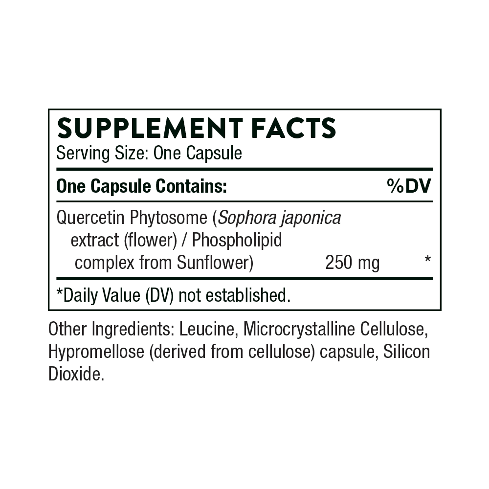 Quercetin Phytosome 60ct **SPECIAL ORDER/DELAYED SHIPPING** - Image 2