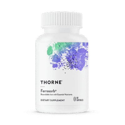 Advanced Iron Complex (Ferrasorb) 60ct