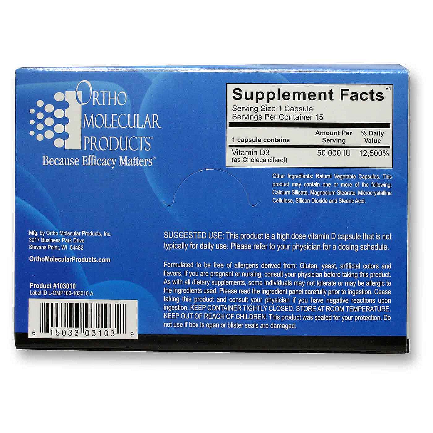Vitamin D3 50,000 IU 15ct - Image 2